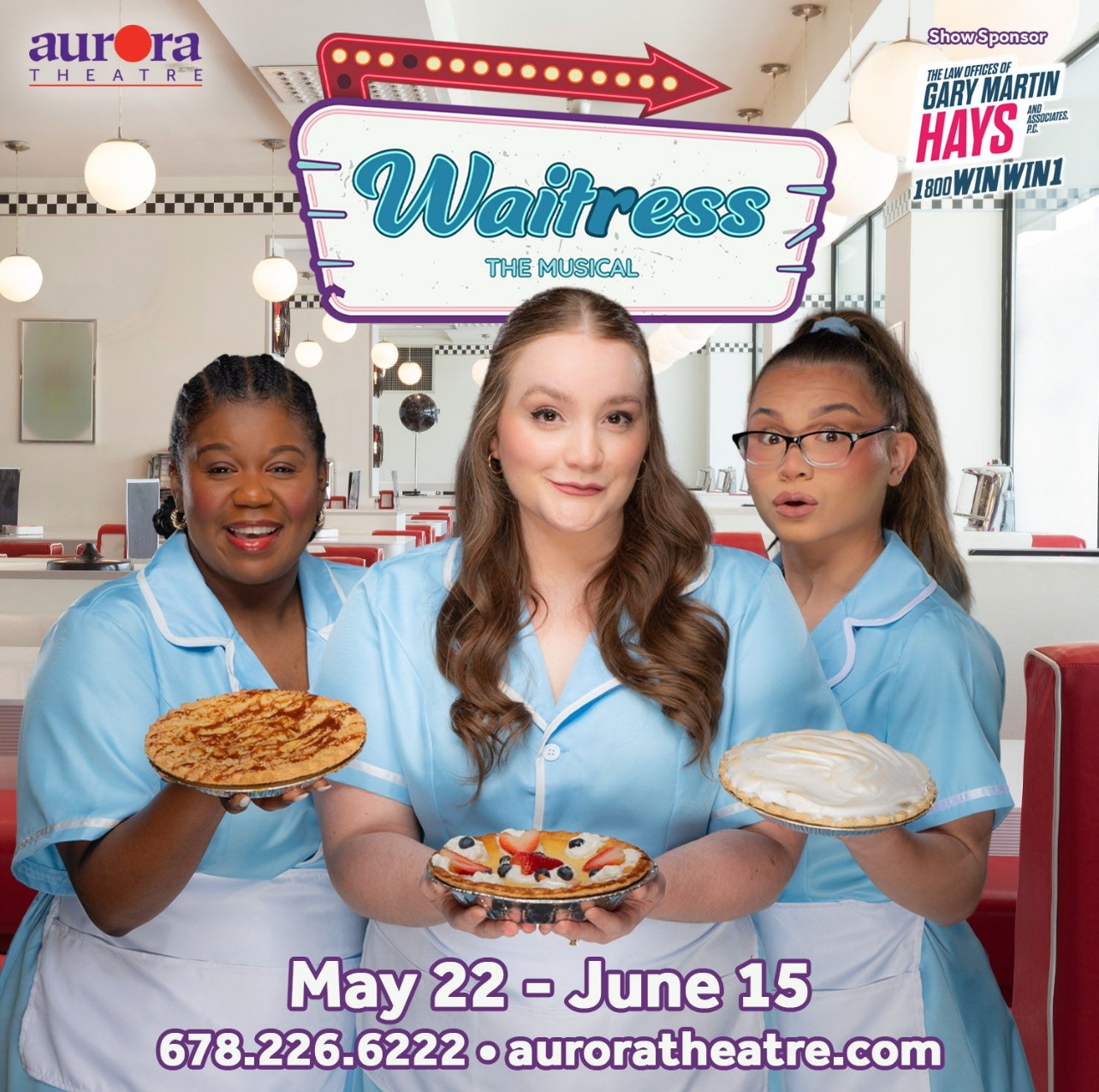 Aurora Theatre Serves Up a Slice of Heart with Waitress the Musical ...